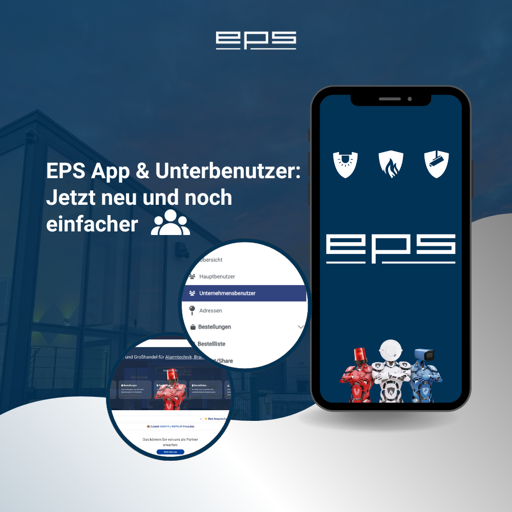 EPS App & Unterbenutzer: Jetzt neu und noch einfacher